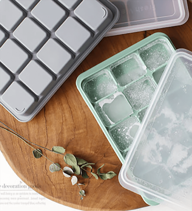 矽膠方形１５格製冰盒-共三色