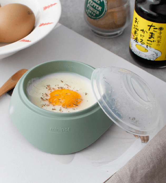 粉彩矽膠蒸蛋盒- 共三色