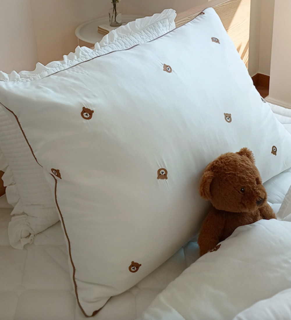 可愛小熊枕頭套